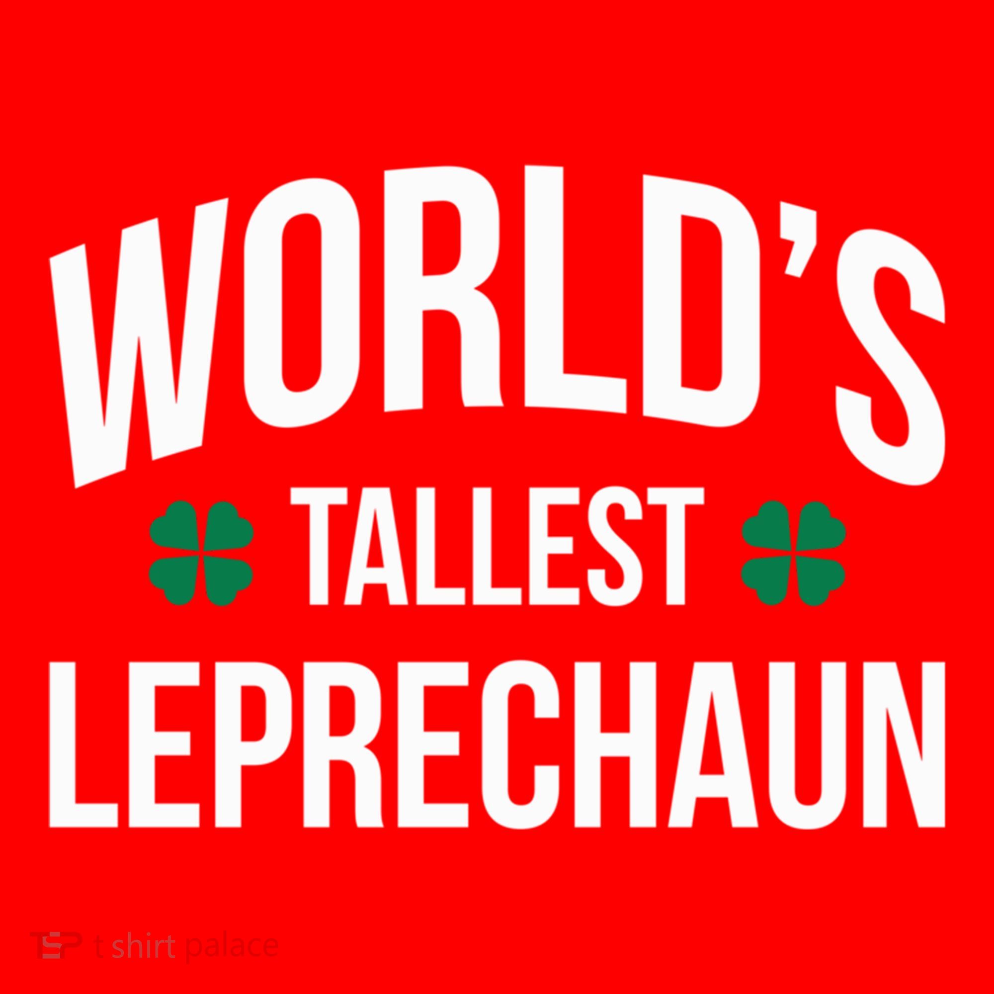 Worlds Tallest Leprechaun St Patricks Day Gift Santa Hat