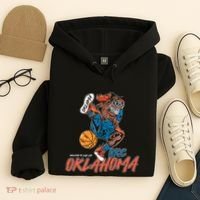 Welcome To Loud City Oklahoma Basketball Hoodie thumb 4