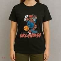 Welcome To Loud City Oklahoma Basketball T-Shirt thumb 4
