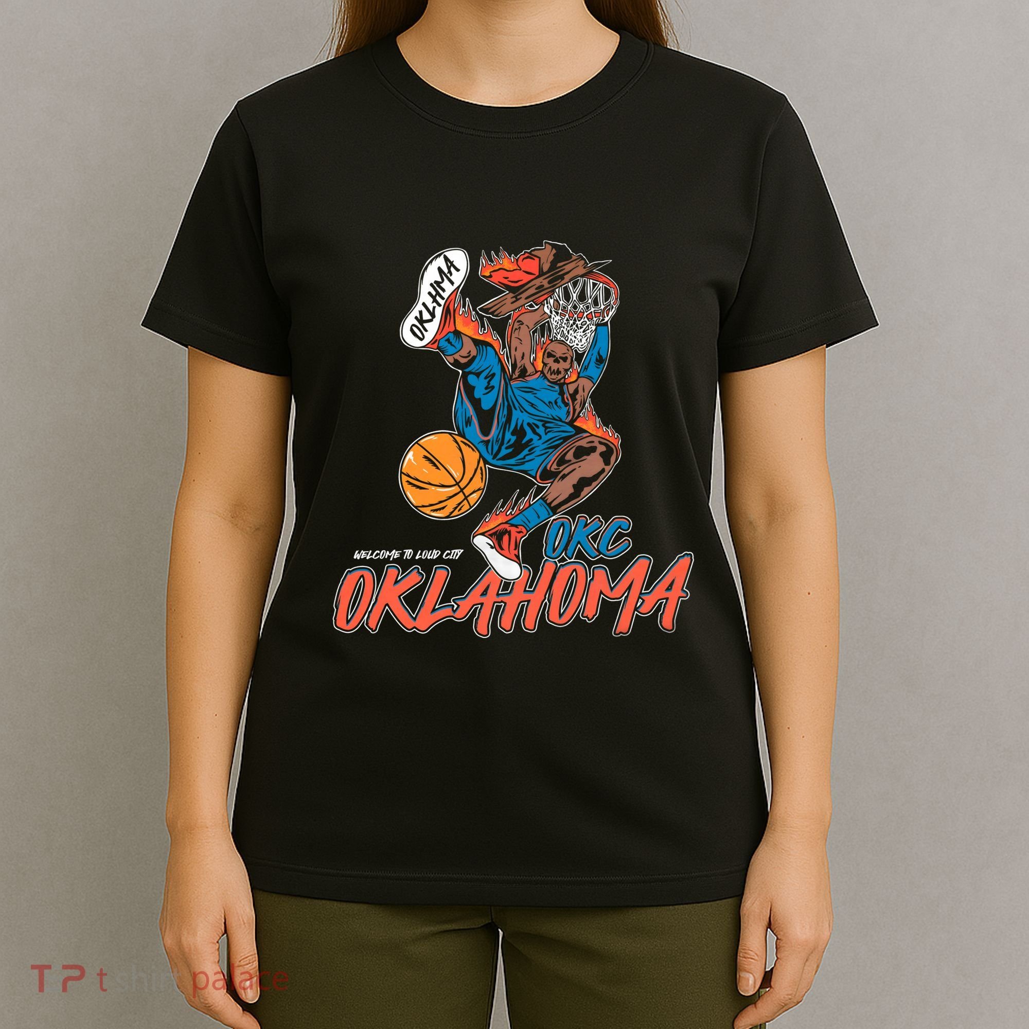 Welcome To Loud City Oklahoma Basketball T-Shirt