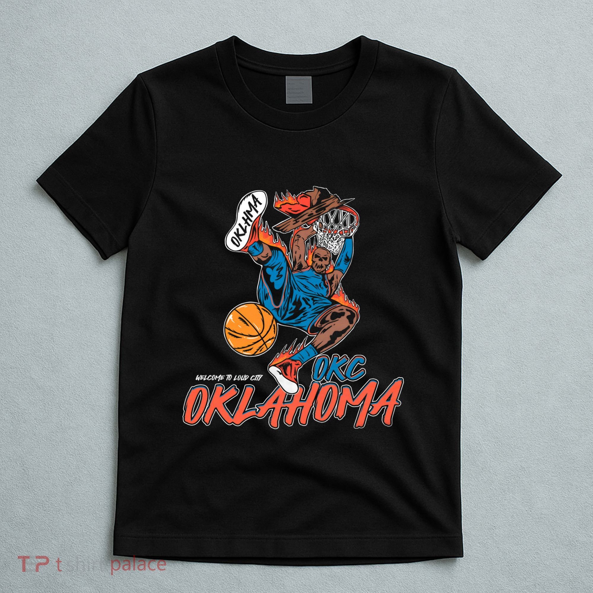 Welcome To Loud City Oklahoma Basketball T-Shirt