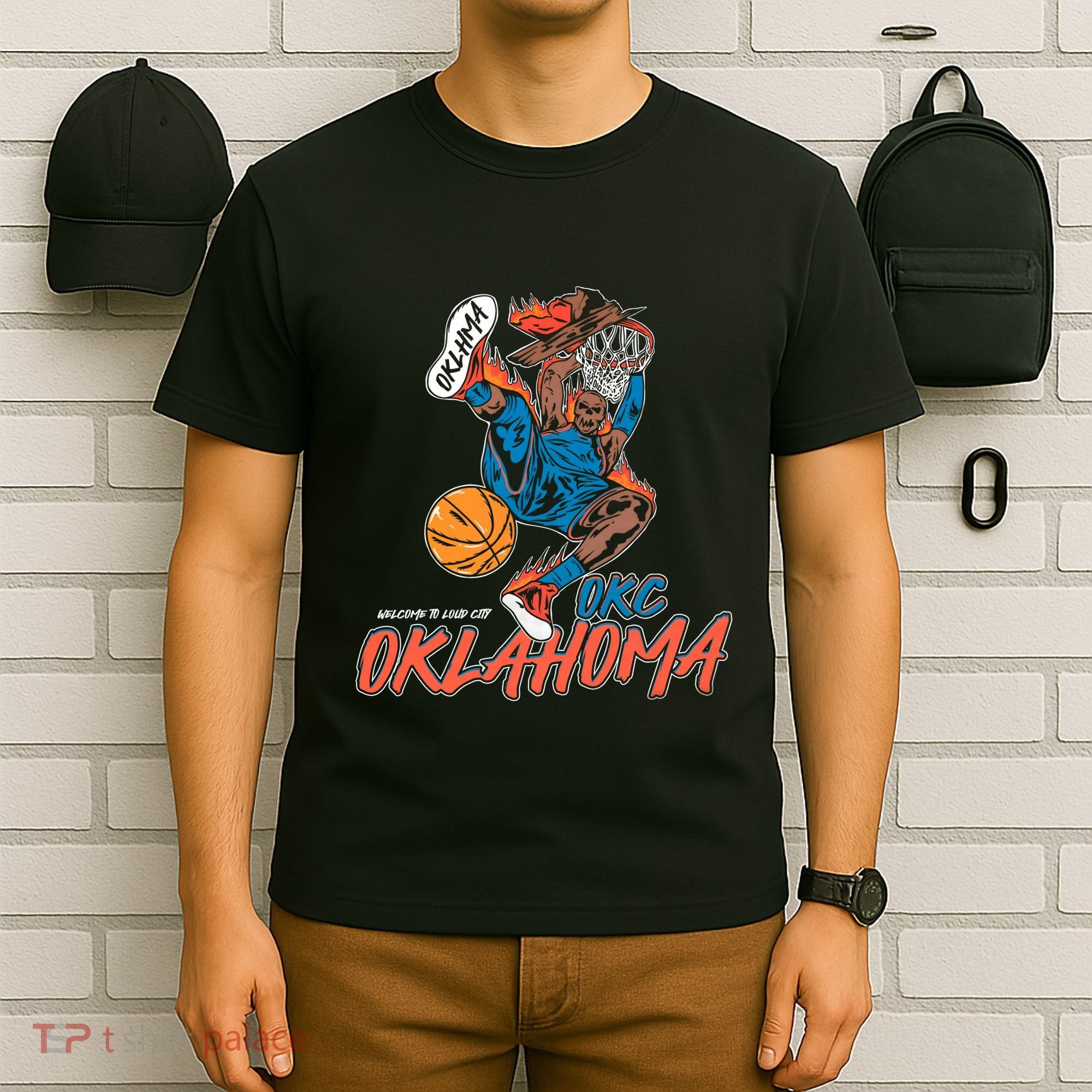 Welcome To Loud City Oklahoma Basketball T-Shirt