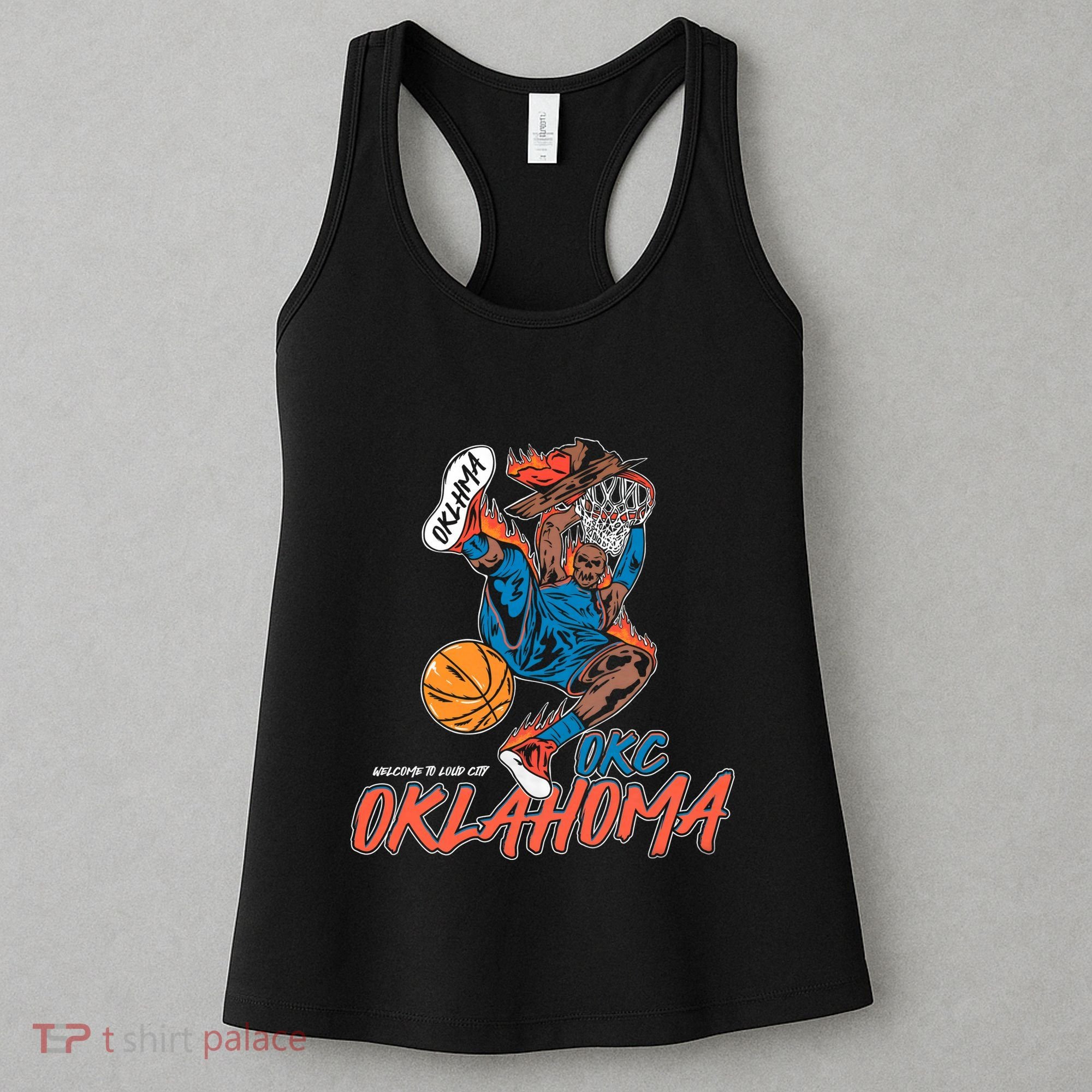 Welcome To Loud City Oklahoma Basketball Women's Tank Top