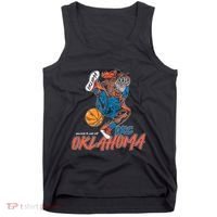 Welcome To Loud City Oklahoma Basketball Tank Top thumb 0