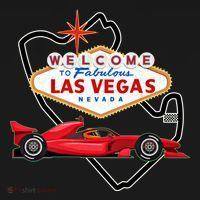 Welcome To Las Vegas Racing Race Car Strip Formula Track Cool Gift Women's Hoodie thumb 2