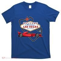 Welcome To Las Vegas Racing Race Car Strip Formula Track Cool Gift T-Shirt thumb 0