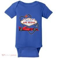 Welcome To Las Vegas Racing Race Car Strip Formula Track Cool Gift Baby Bodysuit thumb 0