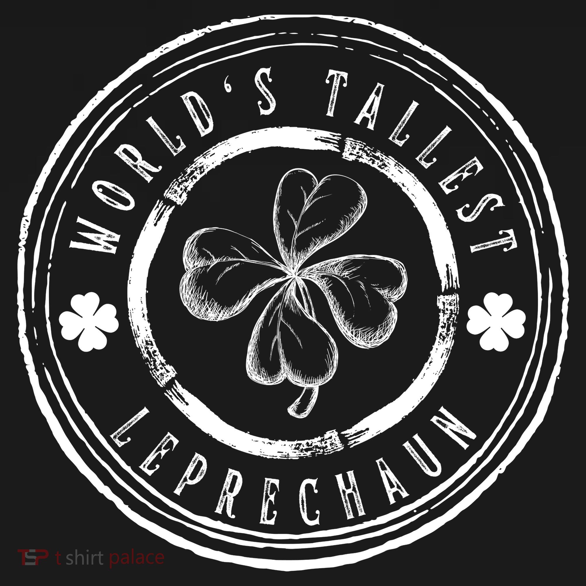 World's Tallest Leprechaun Funny Clovers St Patrick's Day Women's Hoodie