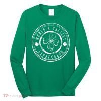 World's Tallest Leprechaun Funny Clovers St Patrick's Day Long Sleeve Shirt thumb 0