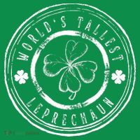 World's Tallest Leprechaun Funny Clovers St Patrick's Day Sweatshirt thumb 3