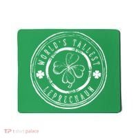 World's Tallest Leprechaun Funny Clovers St Patrick's Day Mousepad thumb 0