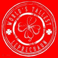 World's Tallest Leprechaun Funny Clovers St Patrick's Day Santa Hat thumb 1