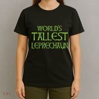 World's Tallest Leprechaun Funny Saint Patrick's Day T-Shirt thumb 4