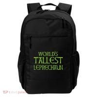 World's Tallest Leprechaun Funny Saint Patrick's Day Backpack thumb 0