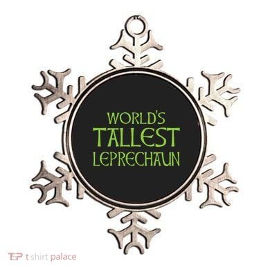 World's Tallest Leprechaun Funny Saint Patrick's Day Ornament