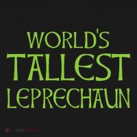 World's Tallest Leprechaun Funny Saint Patrick's Day Baby Bodysuit thumb 2