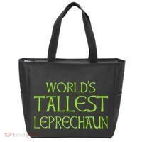 World's Tallest Leprechaun Funny Saint Patrick's Day Tote Bag thumb 0