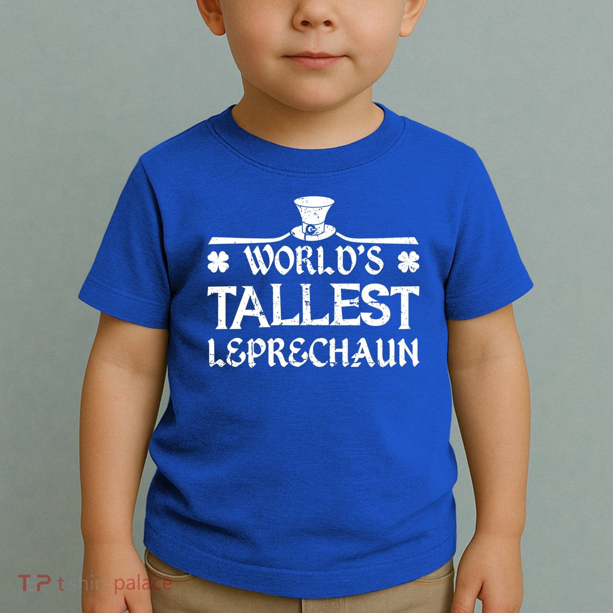 World's Tallest Leprechaun Funny Green St Patricks Day Toddler T-Shirt
