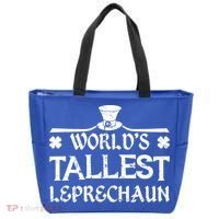 World's Tallest Leprechaun Funny Green St Patricks Day Tote Bag thumb 0