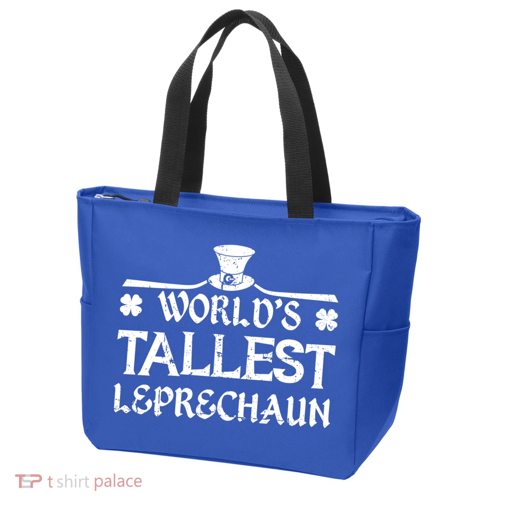 World's Tallest Leprechaun Funny Green St Patricks Day Tote Bag