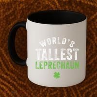 Worlds Tallest Leprechaun St Patricks Day Gift Coffee Mug thumb 2