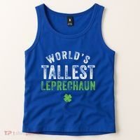 Worlds Tallest Leprechaun St Patricks Day Gift Tank Top thumb 2