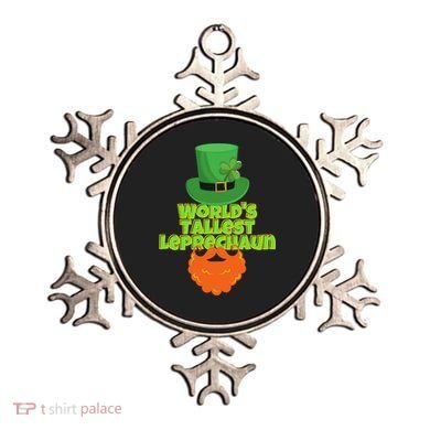 Worlds Tallest Leprechaun Funny St Patricks Day Gift Great Gift Ornament