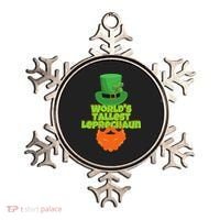 Worlds Tallest Leprechaun Funny St Patricks Day Gift Great Gift Ornament thumb 0