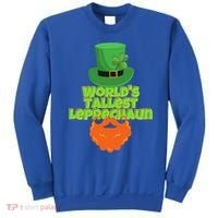 Worlds Tallest Leprechaun Funny St Patricks Day Gift Great Gift Sweatshirt thumb 0