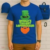 Worlds Tallest Leprechaun Funny St Patricks Day Gift Great Gift T-Shirt thumb 6