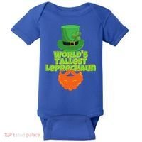 Worlds Tallest Leprechaun Funny St Patricks Day Gift Great Gift Baby Bodysuit thumb 0