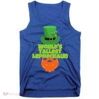 Worlds Tallest Leprechaun Funny St Patricks Day Gift Great Gift Tank Top thumb 0
