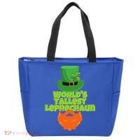 Worlds Tallest Leprechaun Funny St Patricks Day Gift Great Gift Tote Bag thumb 0