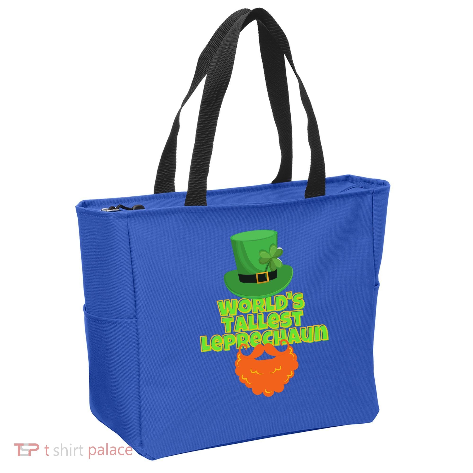 Worlds Tallest Leprechaun Funny St Patricks Day Gift Great Gift Tote Bag