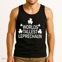 World's Tallest Leprechaun Tank Top thumb 3