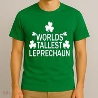 World's Tallest Leprechaun T-Shirt thumb 3