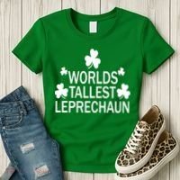 World's Tallest Leprechaun Women's T-Shirt thumb 3
