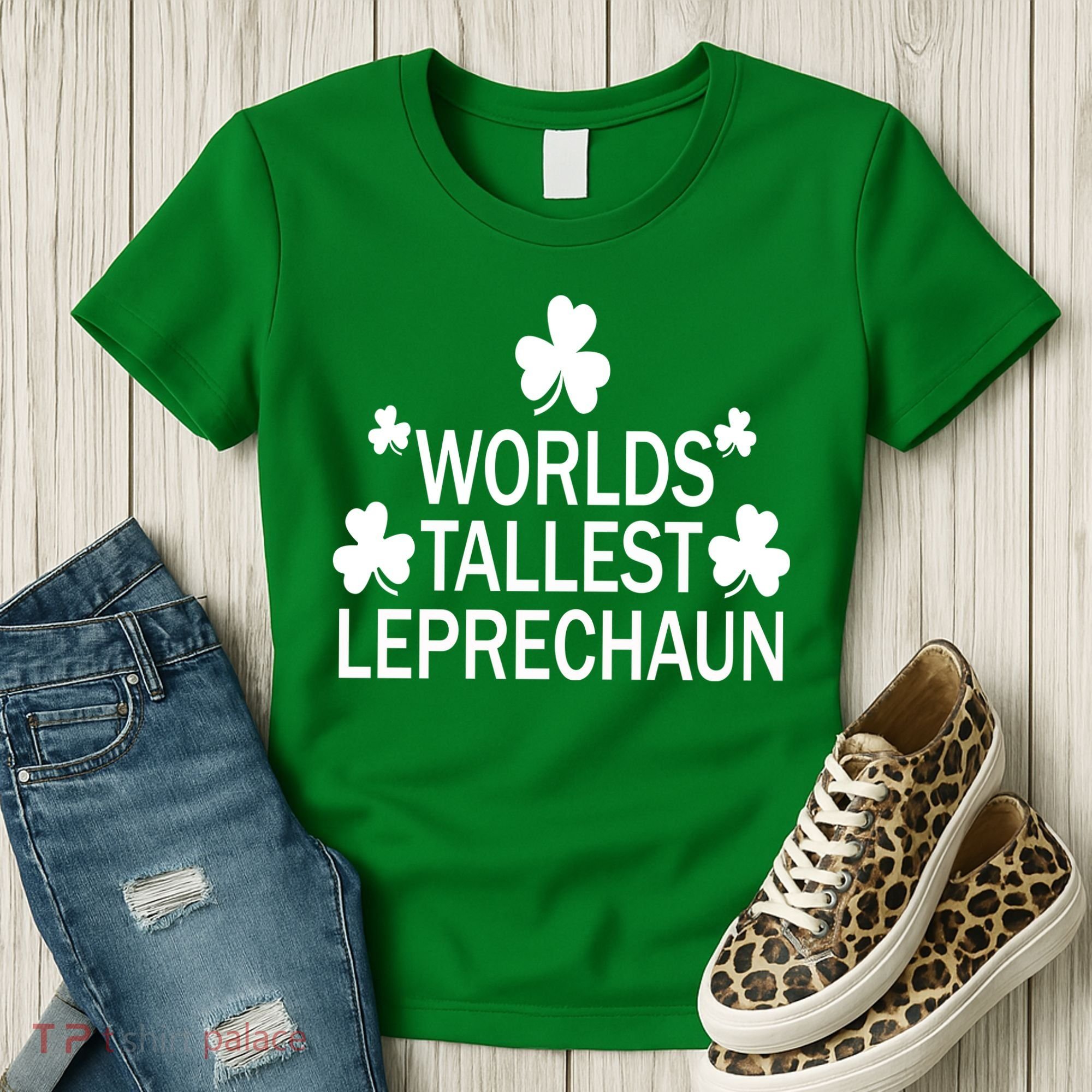 World's Tallest Leprechaun Women's T-Shirt