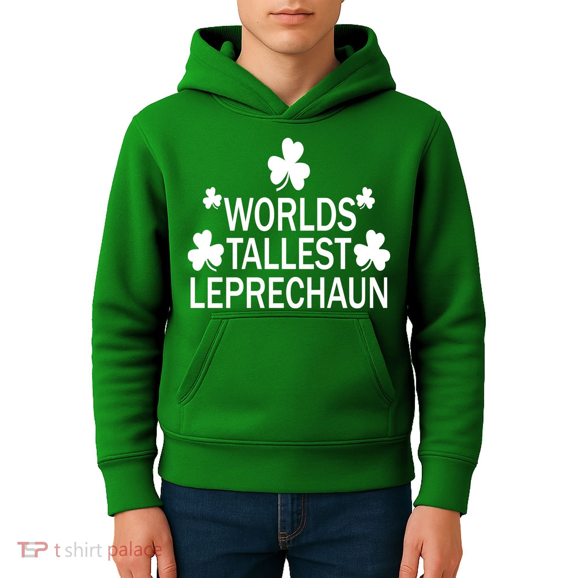 World's Tallest Leprechaun Kids Hoodie
