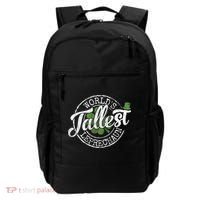 World's Tallest Leprechaun Funny Clovers St Patrick's Day Meaningful Gift Backpack thumb 0
