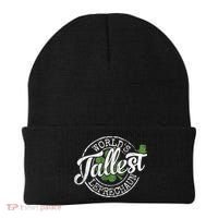 World's Tallest Leprechaun Funny Clovers St Patrick's Day Meaningful Gift Beanie thumb 0