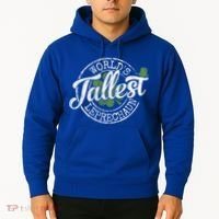 World's Tallest Leprechaun Funny Clovers St Patrick's Day Meaningful Gift Hoodie thumb 2