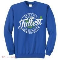 World's Tallest Leprechaun Funny Clovers St Patrick's Day Meaningful Gift Sweatshirt thumb 0