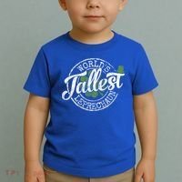 World's Tallest Leprechaun Funny Clovers St Patrick's Day Meaningful Gift Toddler T-Shirt thumb 2