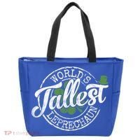 World's Tallest Leprechaun Funny Clovers St Patrick's Day Meaningful Gift Tote Bag thumb 0