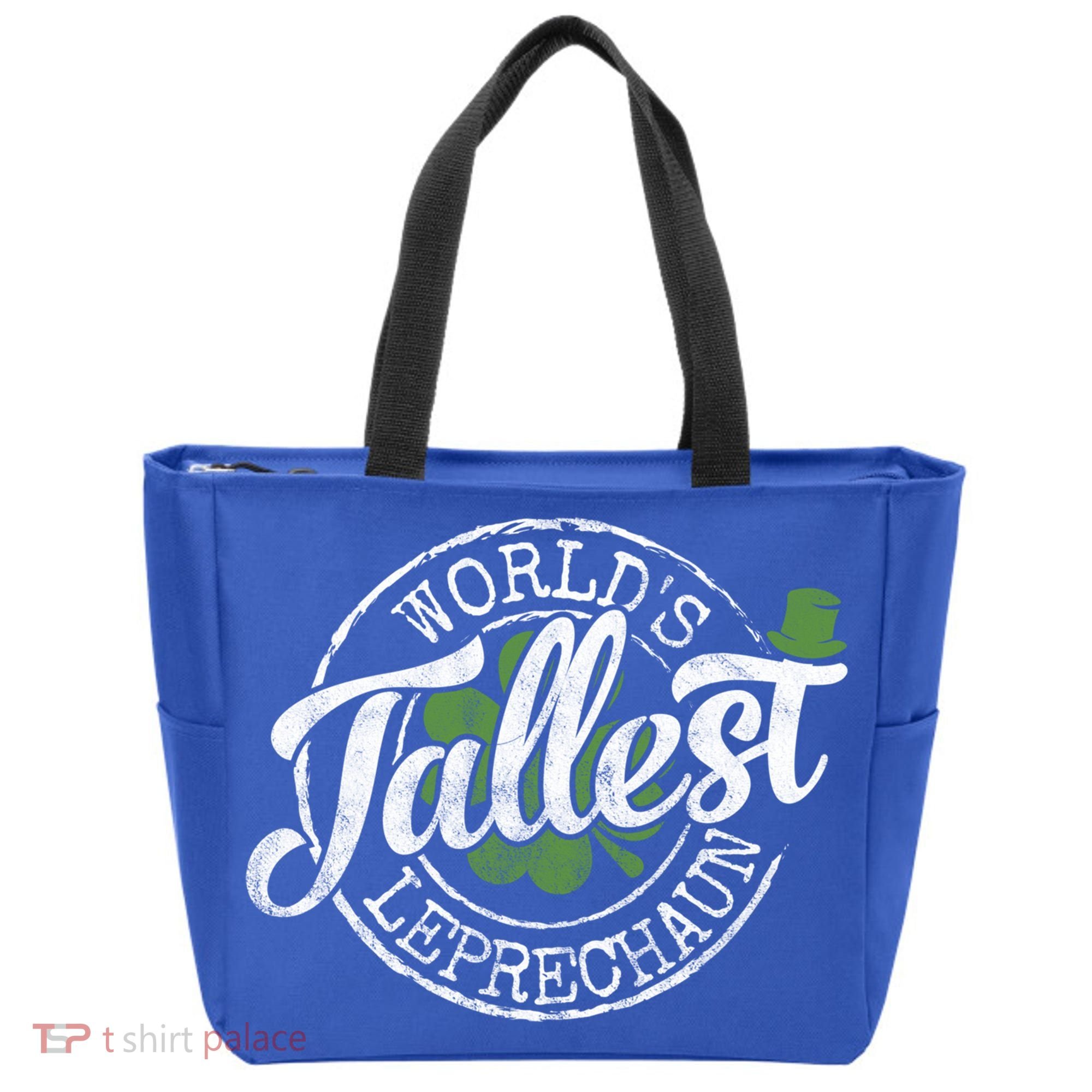 World's Tallest Leprechaun Funny Clovers St Patrick's Day Meaningful Gift Tote Bag
