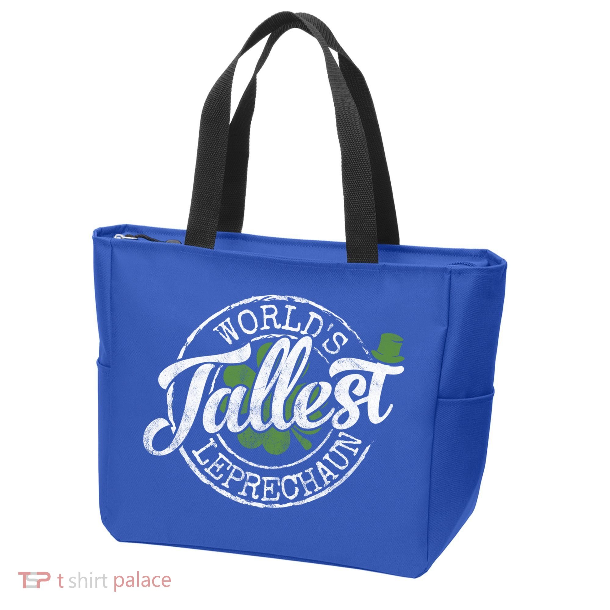 World's Tallest Leprechaun Funny Clovers St Patrick's Day Meaningful Gift Tote Bag