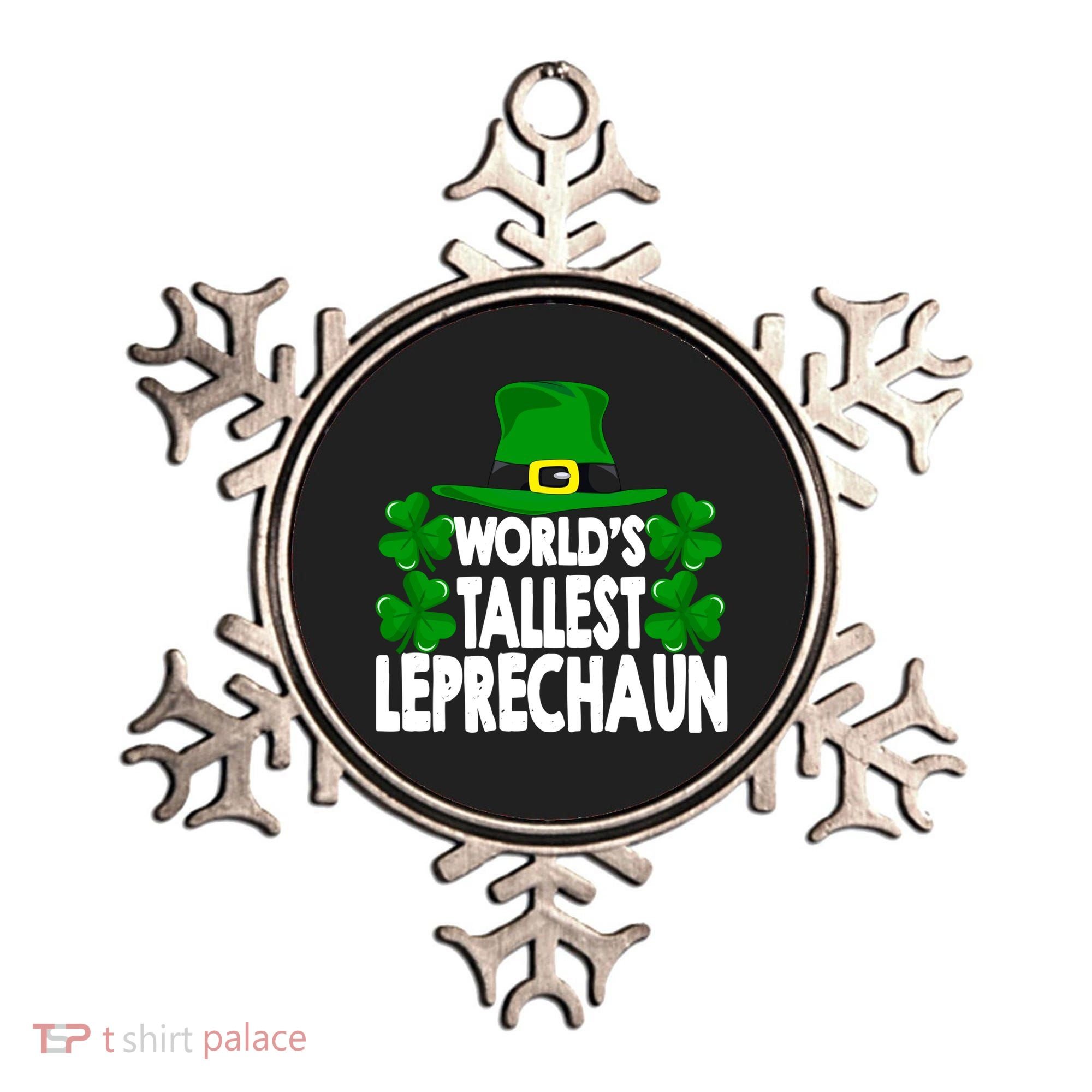 World's Tallest Leprechaun Funny Green St Patricks Day Funny Gift Funny Gift Ornament