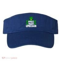 World's Tallest Leprechaun Funny Green St Patricks Day Funny Gift Funny Gift Visor thumb 0