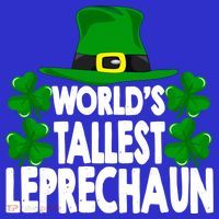 World's Tallest Leprechaun Funny Green St Patricks Day Funny Gift Funny Gift Visor thumb 3